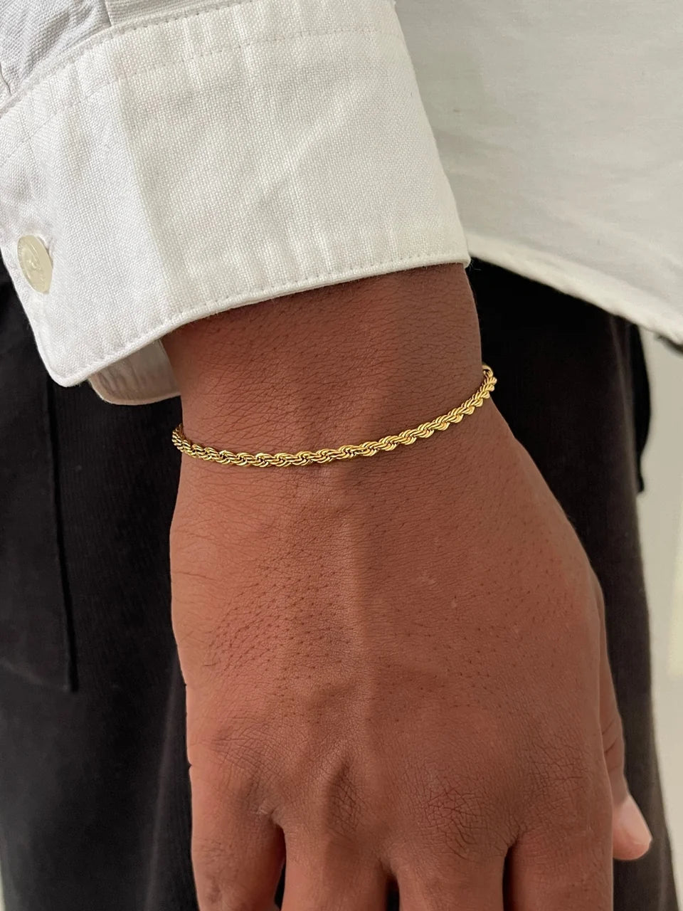 THE ROPE BRACELET | GOLD