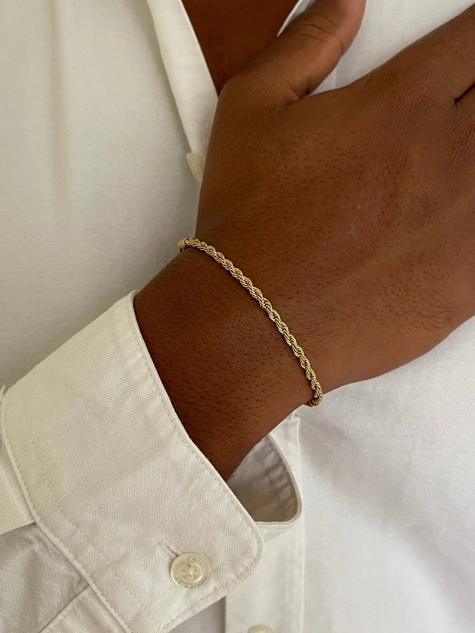 THE ROPE BRACELET | GOLD